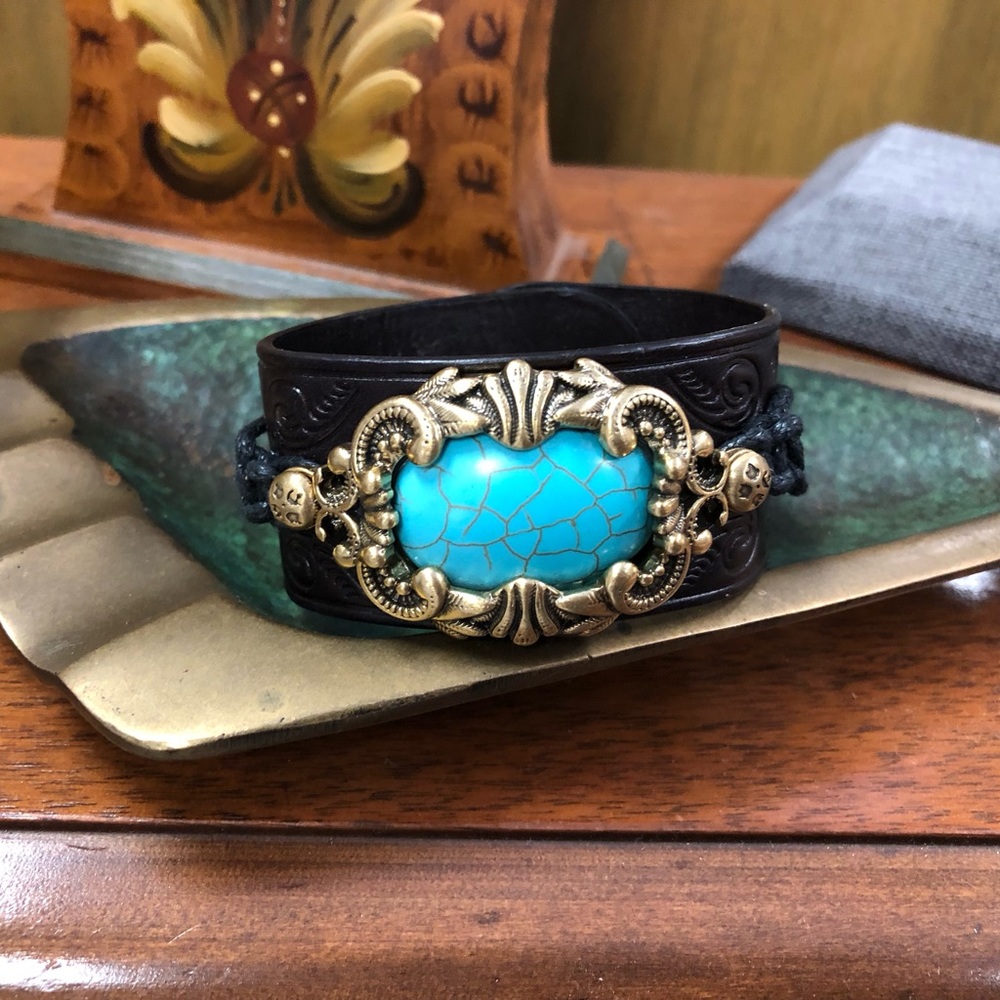Buffalo turquoise bracelet